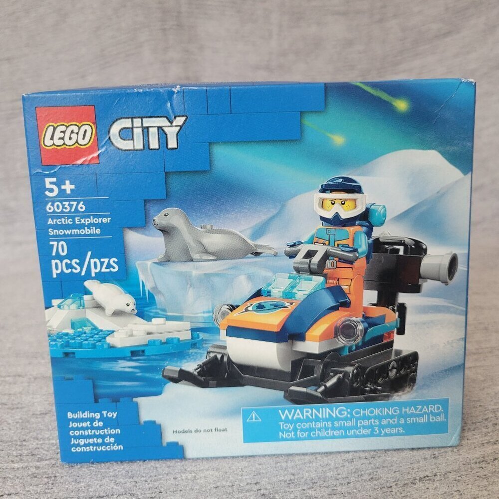 Lego City 60376 Arctic Snowmobile